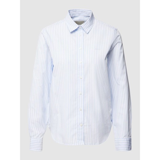 Bluzka koszulowa z bawełny ze wzorem w paski Gant 38 Peek&Cloppenburg 