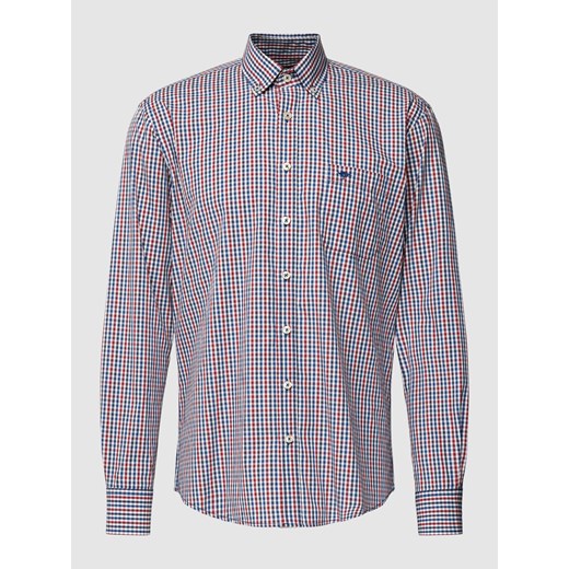 Koszula casualowa o kroju regular fit w kratkę vichy ze sklepu Peek&Cloppenburg  w kategorii Koszule męskie - zdjęcie 168177558
