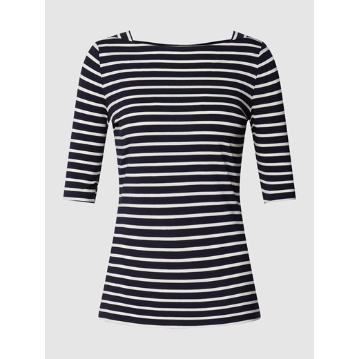 T-shirt z dekoltem w łódkę ze sklepu Peek&Cloppenburg  w kategorii Bluzki damskie - zdjęcie 168178128