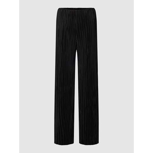 Spodnie z zakładkami i elastycznym paskiem ze sklepu Peek&Cloppenburg  w kategorii Spodnie damskie - zdjęcie 168178277