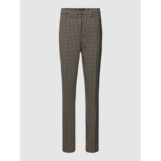 Spodnie z wzorem na całej powierzchni ze sklepu Peek&Cloppenburg  w kategorii Spodnie damskie - zdjęcie 168178607