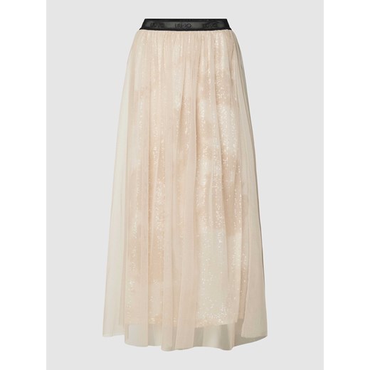 Długa spódnica z cekinowym obszyciem ze sklepu Peek&Cloppenburg  w kategorii Spódnice - zdjęcie 168178688