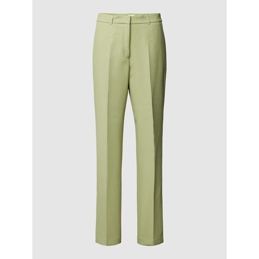 Spodnie z zakładkami w pasie i wpuszczanymi kieszeniami w stylu francuskim ze sklepu Peek&Cloppenburg  w kategorii Spodnie damskie - zdjęcie 168178727