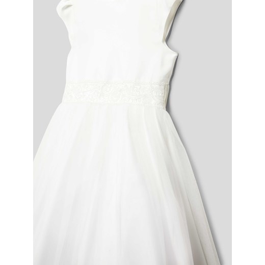 Sukienka komunijna z tasiemką w talii model ‘Delfina’ Une Hautre Couture 152 Peek&Cloppenburg 