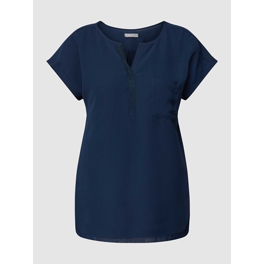 Bluzka z dekoltem w serek model ‘ZAWOV’ ze sklepu Peek&Cloppenburg  w kategorii Bluzki damskie - zdjęcie 168178838
