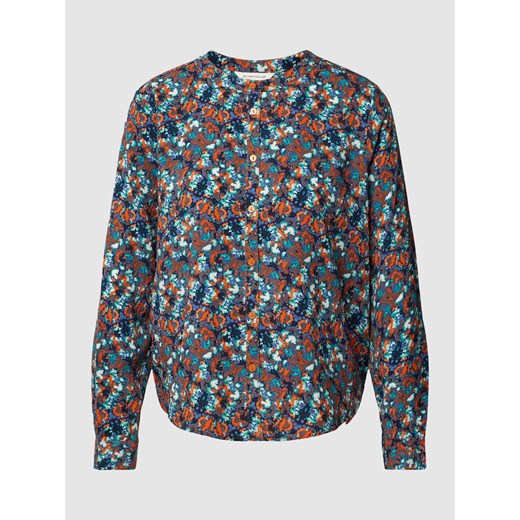 Bluzka koszulowa z wiskozy ze wzorem na całej powierzchni ze sklepu Peek&Cloppenburg  w kategorii Bluzki damskie - zdjęcie 168178939