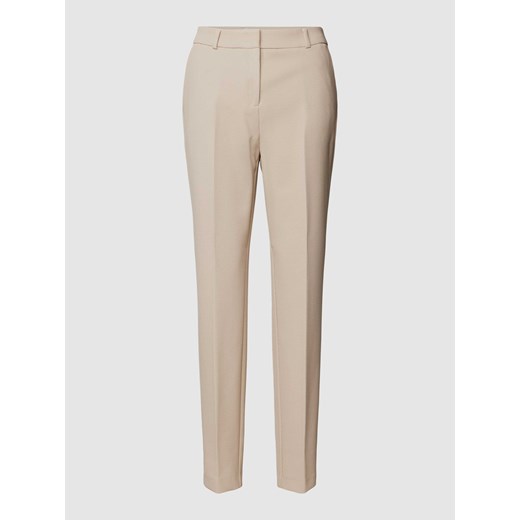 Spodnie z zakładkami w pasie i kieszeniami z tyłu ze sklepu Peek&Cloppenburg  w kategorii Spodnie damskie - zdjęcie 168178995