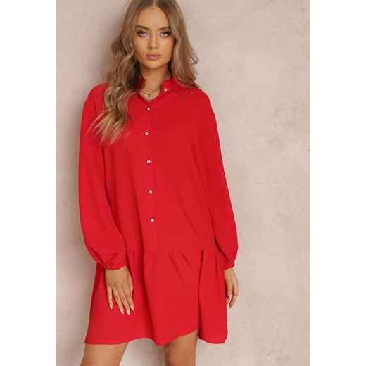 Czerwona Sukienka Oromeda Renee XL wyprzedaż Renee odzież