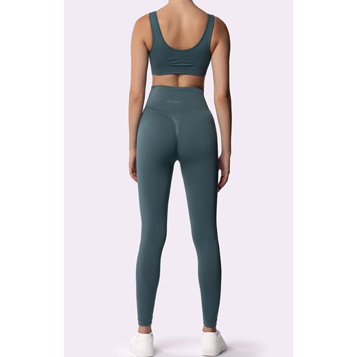Legginsy sportowe niebieskie Adapt, Kolor niebieski, Rozmiar L, Spaio ze sklepu Intymna w kategorii Spodnie damskie - zdjęcie 168187215