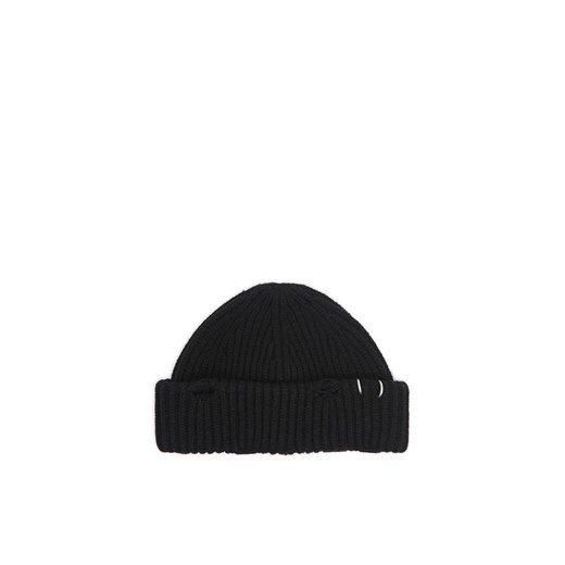 Cropp - Krótka czarna czapka beanie - czarny Cropp Uniwersalny Cropp