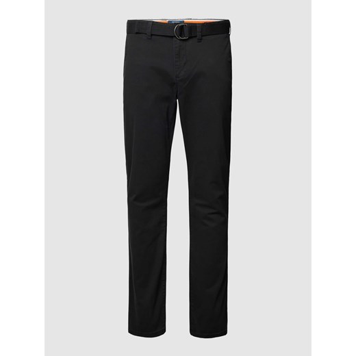 Spodnie materiałowe z wpuszczanymi kieszeniami w stylu francuskim ze sklepu Peek&Cloppenburg  w kategorii Spodnie męskie - zdjęcie 168215276