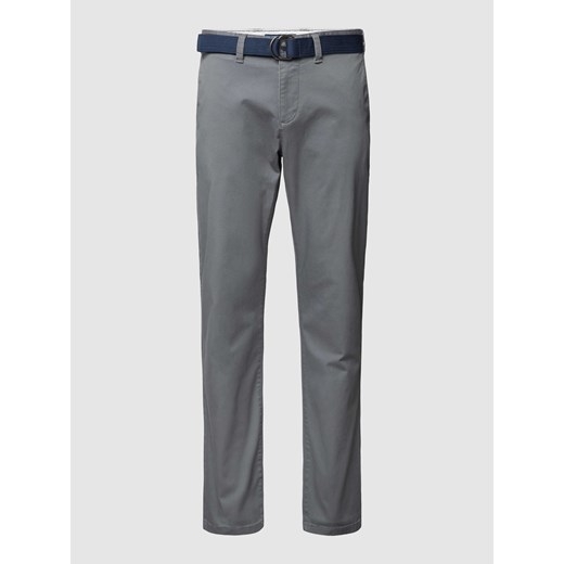 Spodnie materiałowe z wpuszczanymi kieszeniami w stylu francuskim ze sklepu Peek&Cloppenburg  w kategorii Spodnie męskie - zdjęcie 168215315