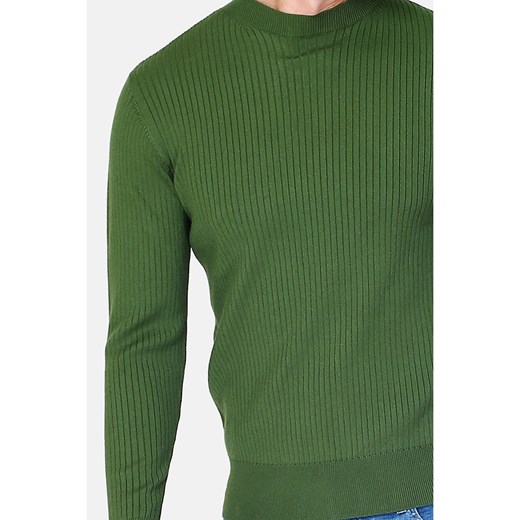 Sweter męski William De Faye zielony 
