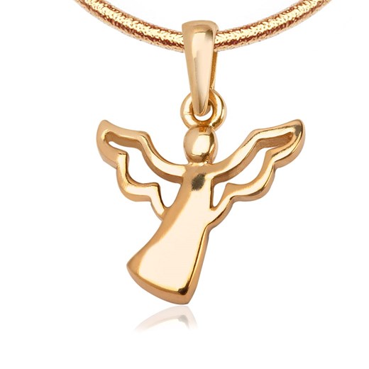 Zawieszka złota - anioł - Mini Mini - Biżuteria Yes One Size promocyjna cena YES.pl
