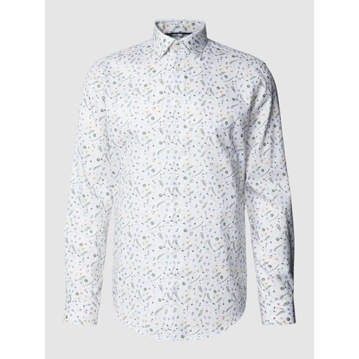 Koszula biznesowa o kroju regular fit z kołnierzykiem typu cutaway ze sklepu Peek&Cloppenburg  w kategorii Koszule męskie - zdjęcie 168221559