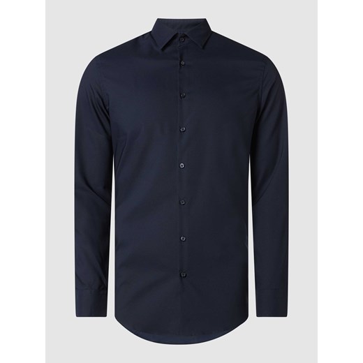 Koszula biznesowa o kroju slim fit z dodatkiem streczu ze sklepu Peek&Cloppenburg  w kategorii Koszule męskie - zdjęcie 168221568