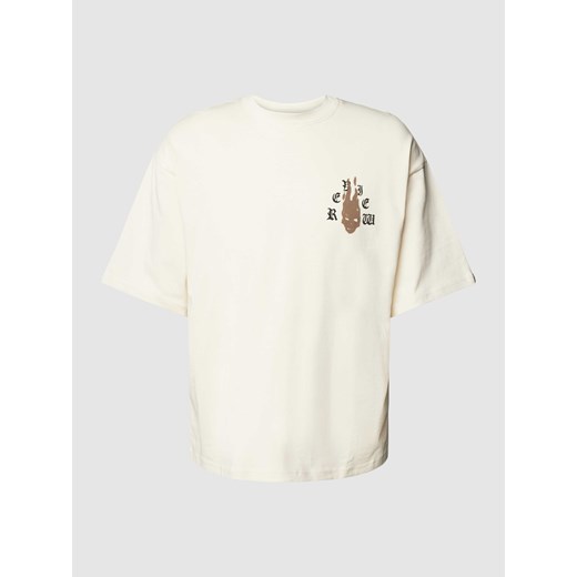 T-shirt z nadrukiem z logo ze sklepu Peek&Cloppenburg  w kategorii T-shirty męskie - zdjęcie 168221598