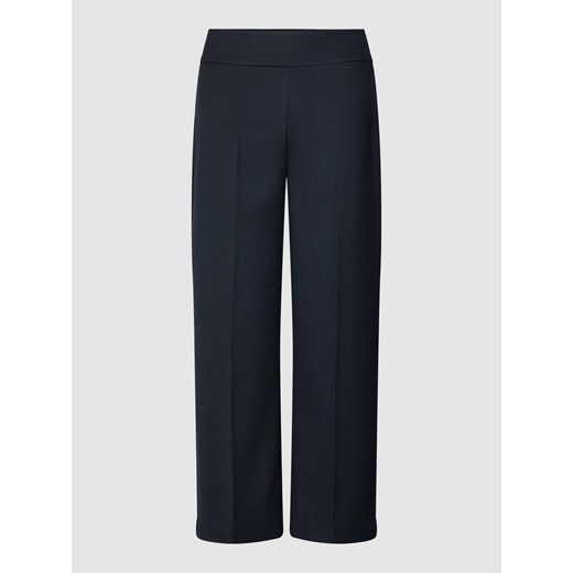 Spodnie z delikatnie fakturowanym wzorem model ‘Misha’ ze sklepu Peek&Cloppenburg  w kategorii Spodnie damskie - zdjęcie 168221878