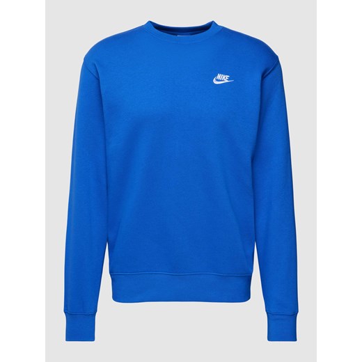 Bluza z wyhaftowanym logo model ‘NSW CREW’ Nike L Peek&Cloppenburg 