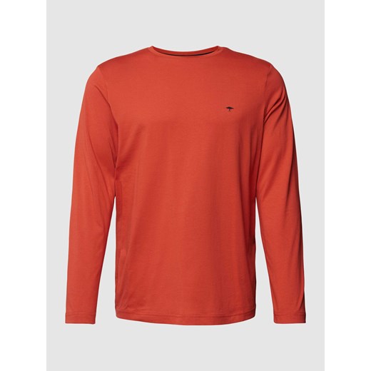 Bluzka z długim rękawem i detalem z logo ze sklepu Peek&Cloppenburg  w kategorii Bluzy męskie - zdjęcie 168222425