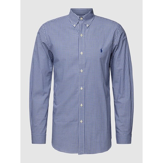 Koszula casualowa o kroju custom fit z kołnierzykiem typu button down ze sklepu Peek&Cloppenburg  w kategorii Koszule męskie - zdjęcie 168222427
