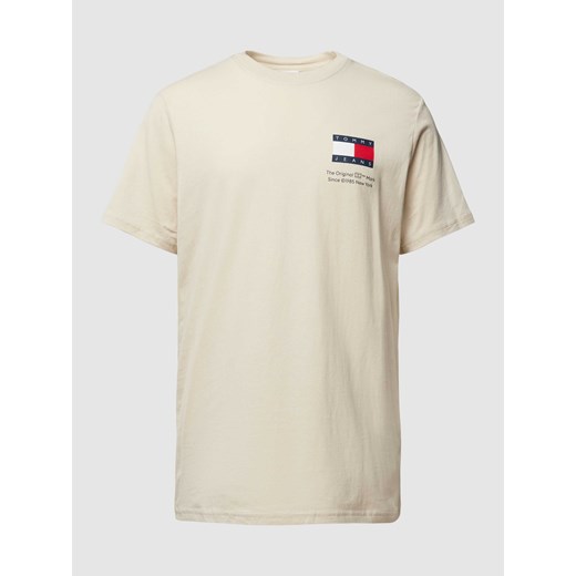 T-shirt z nadrukiem z logo Tommy Jeans L Peek&Cloppenburg 