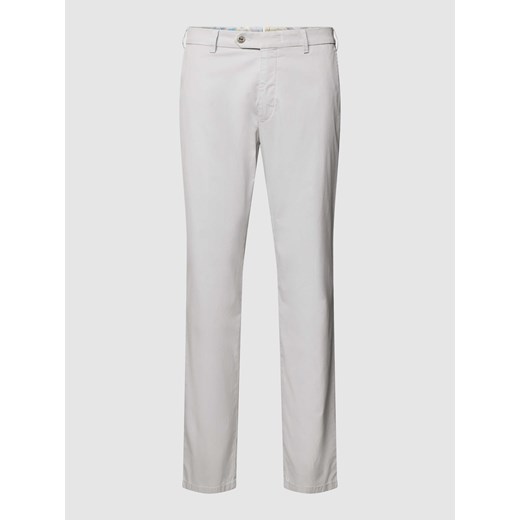 Spodnie w jednolitym kolorze model ‘LUPUS’ ze sklepu Peek&Cloppenburg  w kategorii Spodnie męskie - zdjęcie 168222566