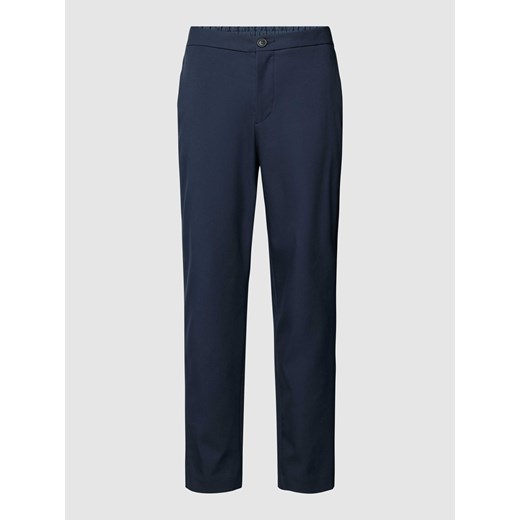 Spodnie materiałowe o kroju slim tapered fit z elastycznym pasem model ‘DANN’ Selected Homme 36/32 Peek&Cloppenburg 