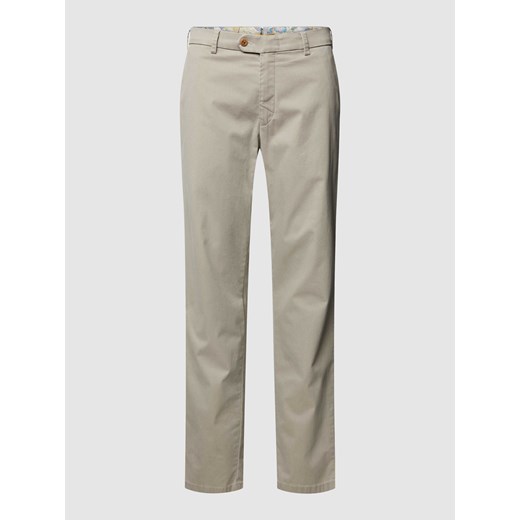 Spodnie w jednolitym kolorze model ‘LUPUS’ ze sklepu Peek&Cloppenburg  w kategorii Spodnie męskie - zdjęcie 168222906
