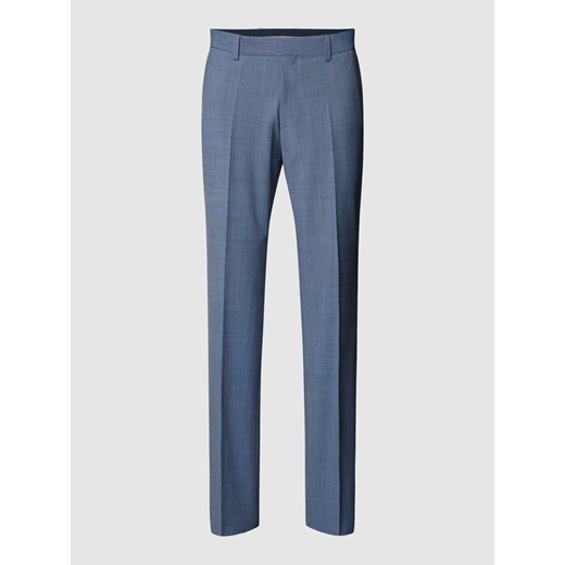 Spodnie do garnituru z drobnym,fakturowanym wzorem model ‘Lenon’ ze sklepu Peek&Cloppenburg  w kategorii Spodnie męskie - zdjęcie 168222965