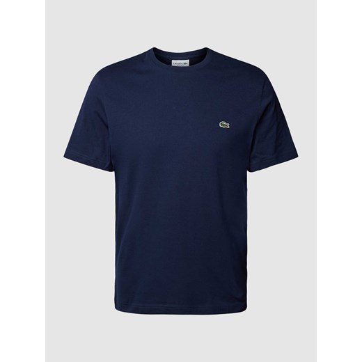 T-shirt z okrągłym dekoltem i wyhaftowanym logo ze sklepu Peek&Cloppenburg  w kategorii T-shirty męskie - zdjęcie 168223516