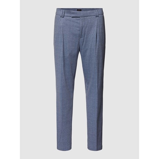 Spodnie do garnituru z zakładkami w pasie model ‘Sando’ ze sklepu Peek&Cloppenburg  w kategorii Spodnie męskie - zdjęcie 168223589