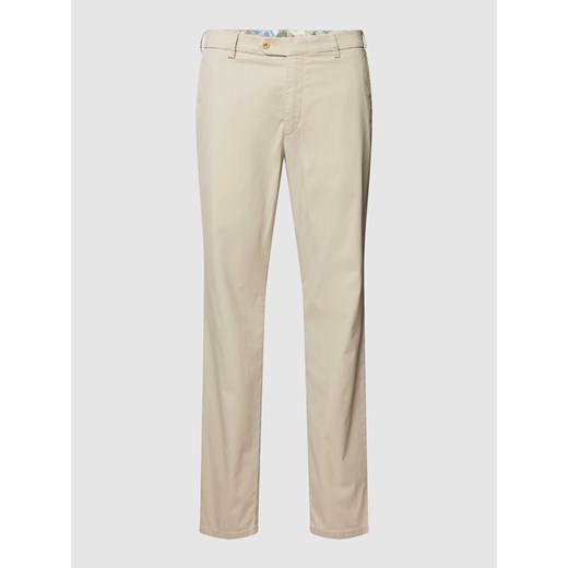 Spodnie w jednolitym kolorze model ‘LUPUS’ ze sklepu Peek&Cloppenburg  w kategorii Spodnie męskie - zdjęcie 168223666