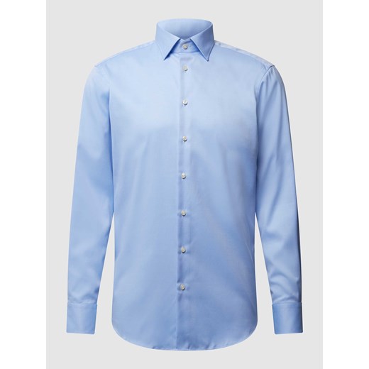 Koszula biznesowa o kroju regular fit z diagonalu ze sklepu Peek&Cloppenburg  w kategorii Koszule męskie - zdjęcie 168223699