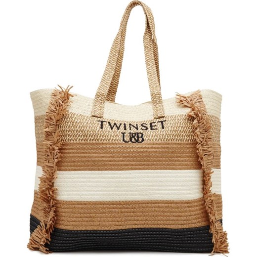 Twinset U&B Torba plażowa ze sklepu Gomez Fashion Store w kategorii Torby letnie - zdjęcie 168227476