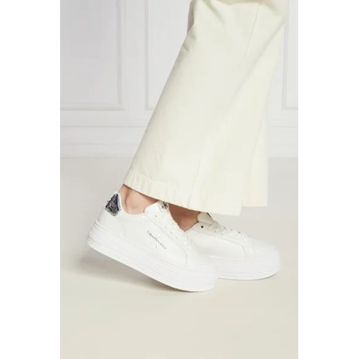 Calvin Klein buty sportowe damskie sneakersy białe 