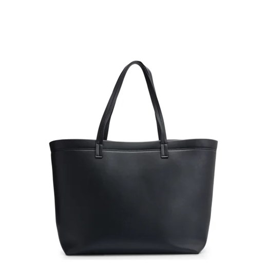 Shopper bag Hugo Boss bez dodatków na ramię matowa elegancka ze skóry ekologicznej 