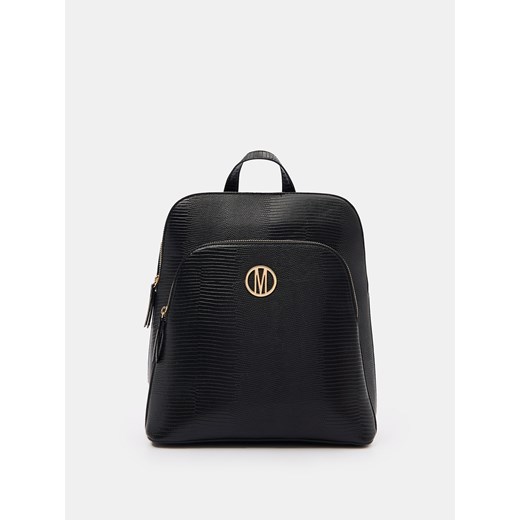 Mohito - Czarny plecak z logo - czarny ze sklepu Mohito w kategorii Plecaki - zdjęcie 168234068
