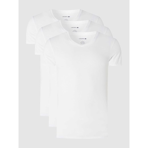 T-shirt z bawełny w zestawie 3 szt. ze sklepu Peek&Cloppenburg  w kategorii Podkoszulki męskie - zdjęcie 168244158