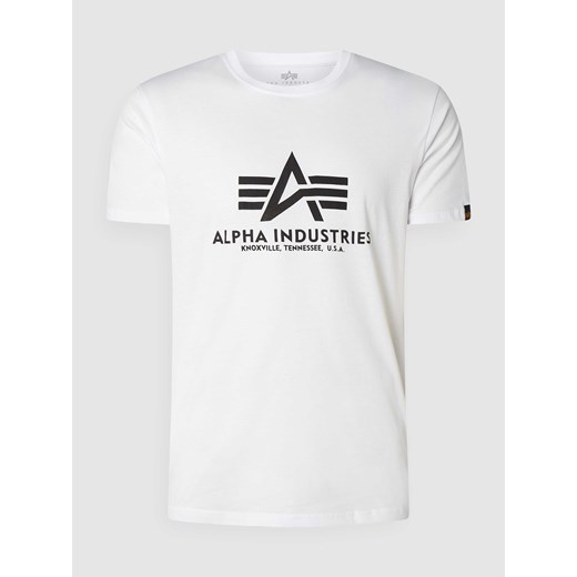 T-shirt z nadrukiem z logo ze sklepu Peek&Cloppenburg  w kategorii T-shirty męskie - zdjęcie 168244246