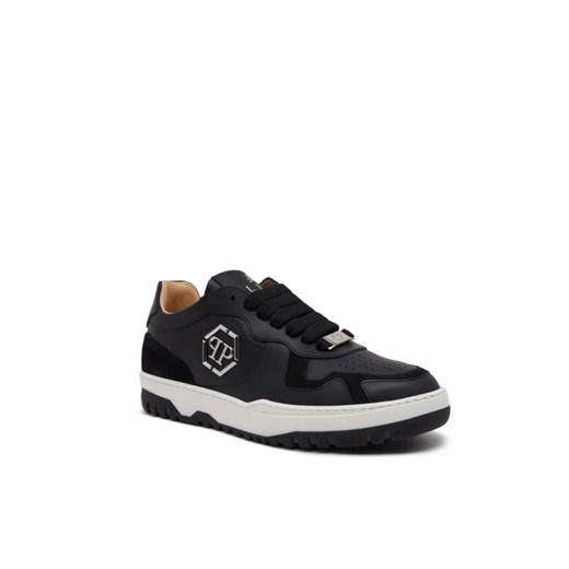 Philipp Plein Skórzane sneakersy 42 Gomez Fashion Store