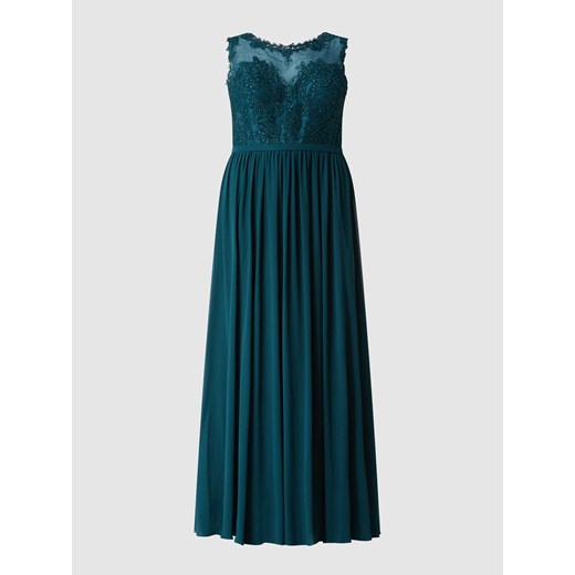 Sukienka wieczorowa PLUS SIZE z kamieniami stras ze sklepu Peek&Cloppenburg  w kategorii Sukienki - zdjęcie 168247359