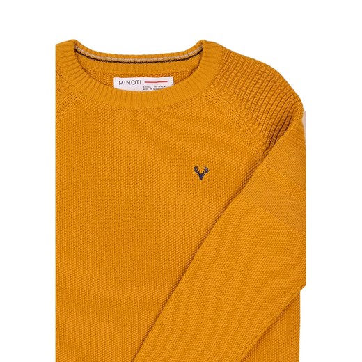 Sweter chłopięcy żółty Minoti 