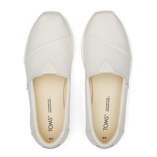 TOMS Slippersy w kolorze białym Toms 39 promocja Limango Polska