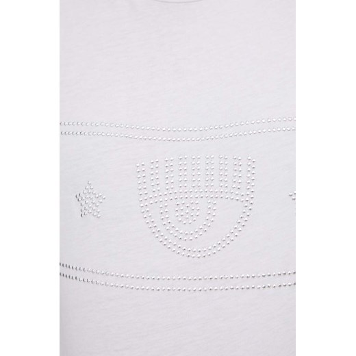 Chiara Ferragni t-shirt bawełniany damski kolor biały Chiara Ferragni S ANSWEAR.com