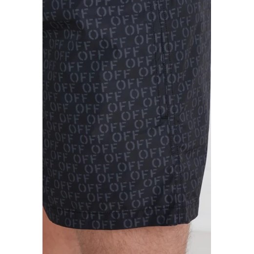 OFF-WHITE Szorty kąpielowe | Regular Fit S Gomez Fashion Store