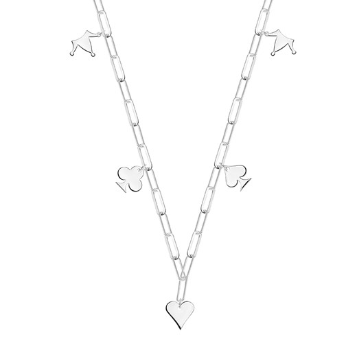 Naszyjnik srebrny - Chains Chains - Biżuteria Yes One Size wyprzedaż YES.pl