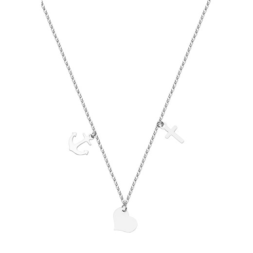 Naszyjnik srebrny - krzyżyk - Simple Simple - Biżuteria Yes One Size okazja YES.pl