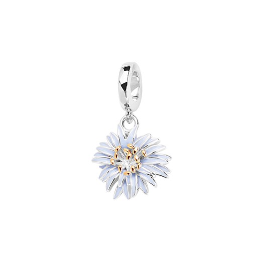 Beads srebrny pokryty emalią - kwiat - Dots Dots - Biżuteria Yes One Size promocja YES.pl