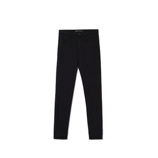 Cropp - Czarne jeansy push up PETITE - czarny ze sklepu Cropp w kategorii Jeansy damskie - zdjęcie 168257059